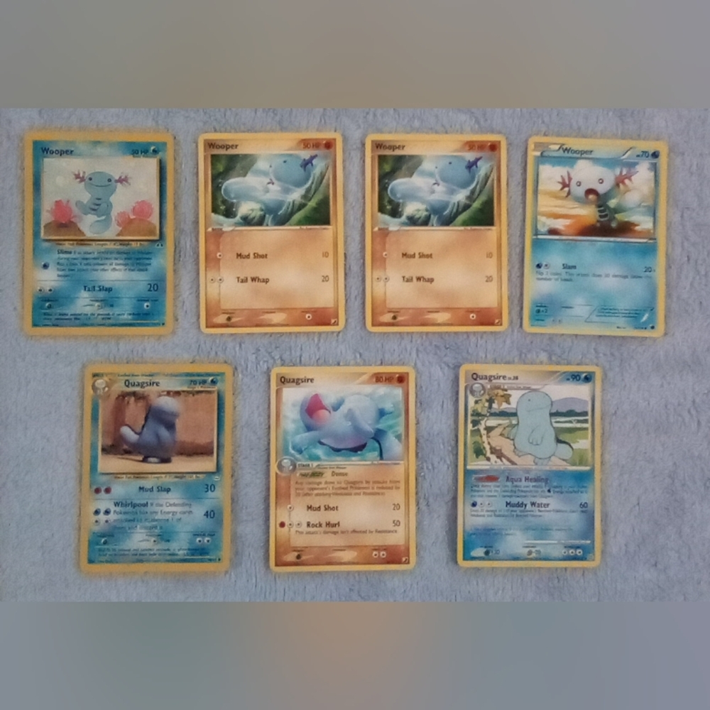 ✨Wooper Evolution Pokemon Card Bundle✨